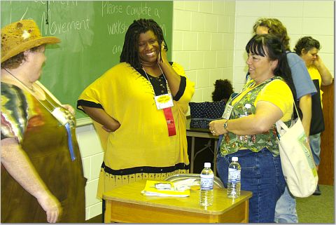Donna Washington, Ada Forney and MyLinda